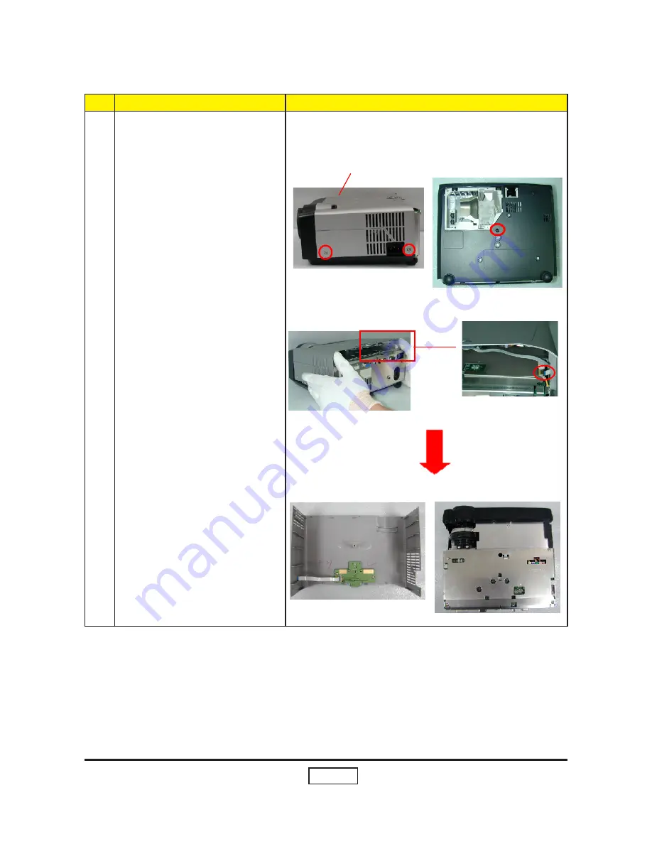 Optoma EP719H Service Manual Download Page 18