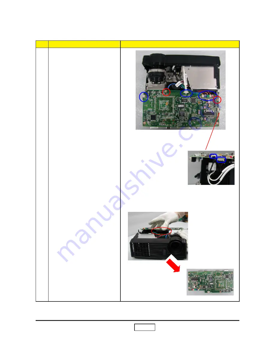 Optoma EP719H Service Manual Download Page 23