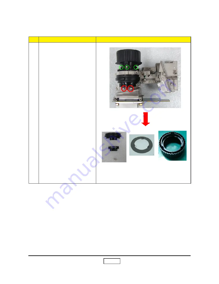 Optoma EP719H Service Manual Download Page 32