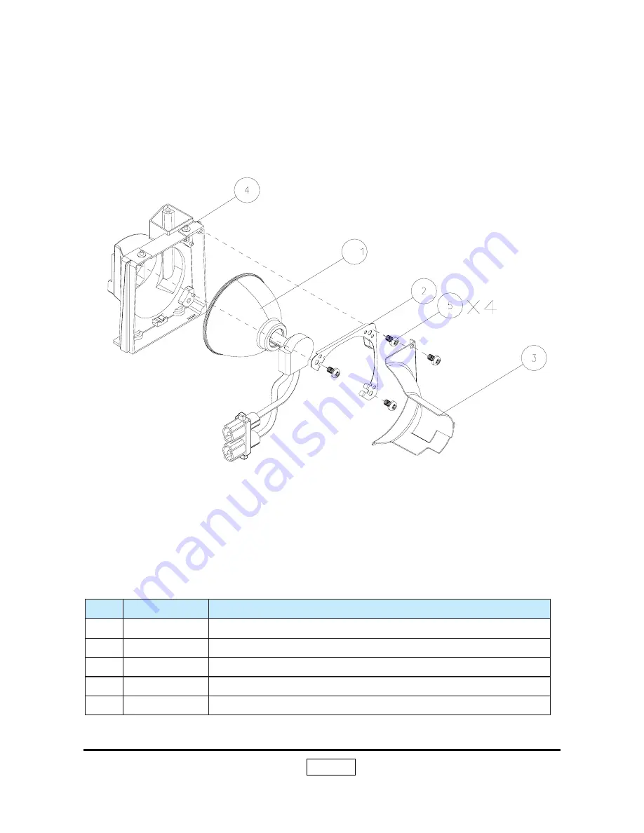 Optoma EP719H Service Manual Download Page 66