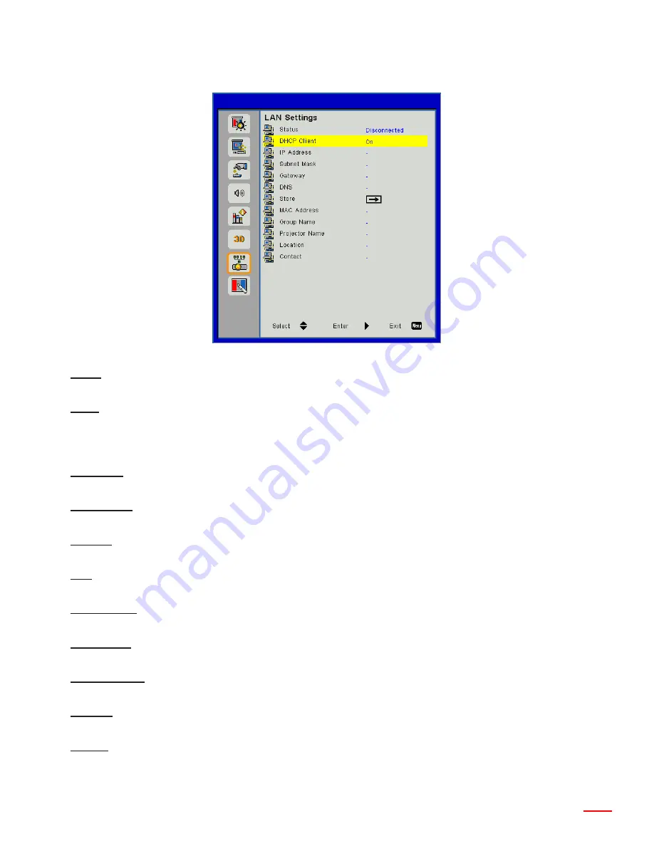 Optoma Optoma ZU510T-W User Manual Download Page 37