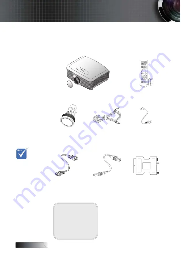 Optoma TW775 Manual Download Page 8