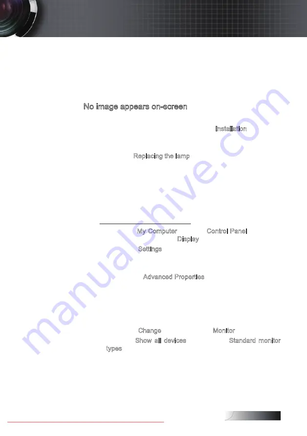 Optoma TX779 Manual Download Page 51