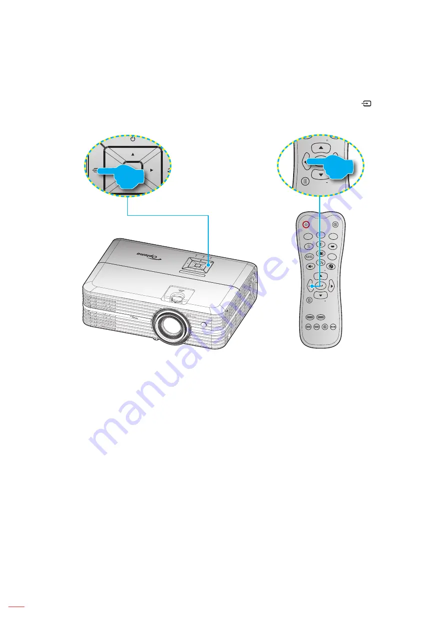 Optoma UHD300x Скачать руководство пользователя страница 20