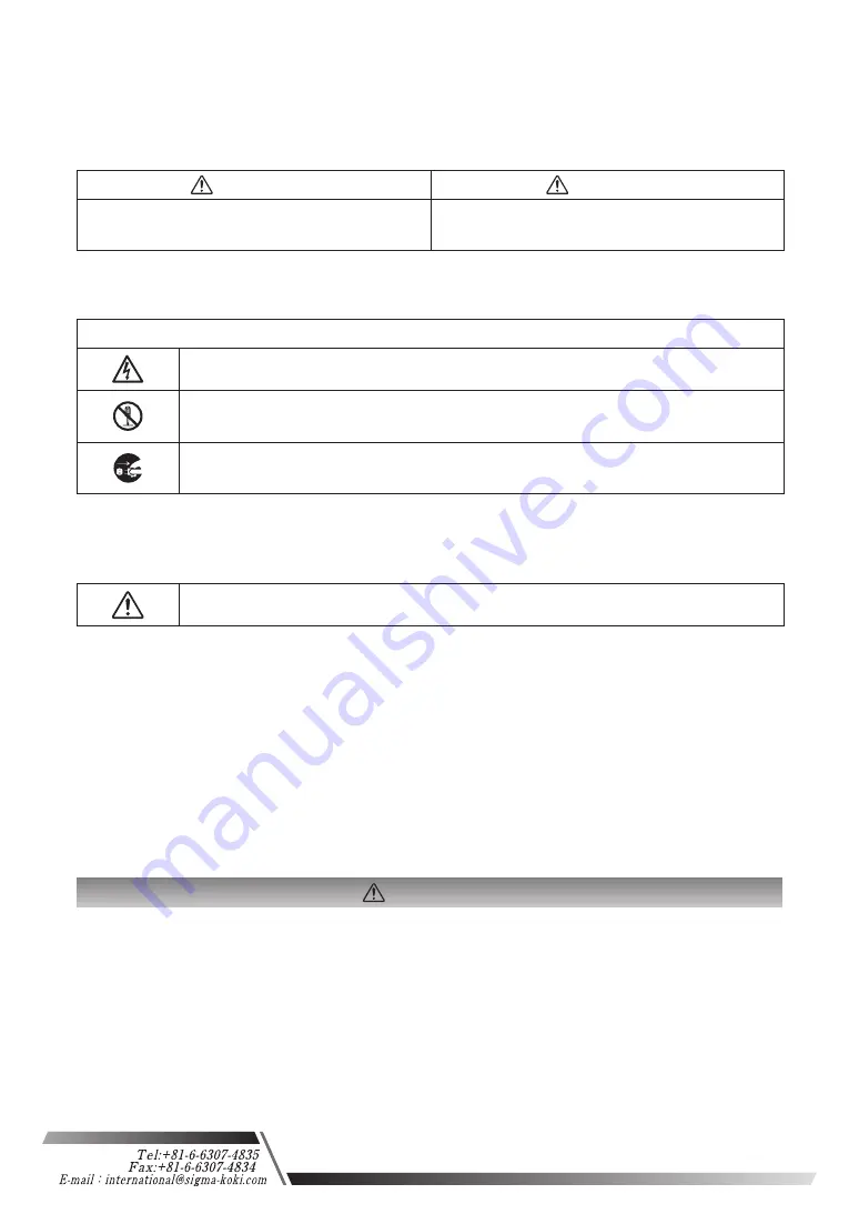 OptoSigma GSC-02A User Manual Download Page 4