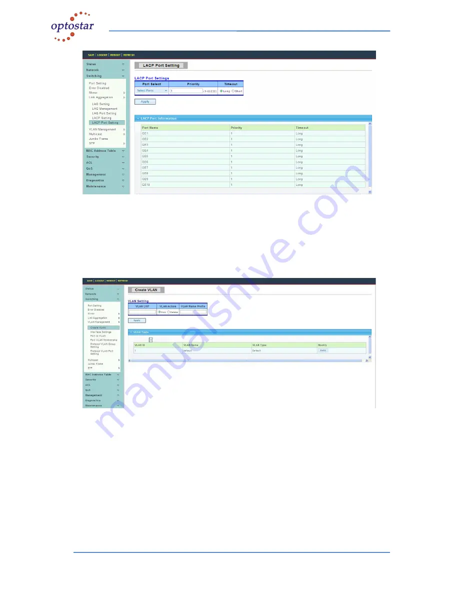 Optostar OP2F8T User Manual Download Page 22