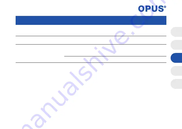 Opus BWM 180 Operating Instructions Manual Download Page 35