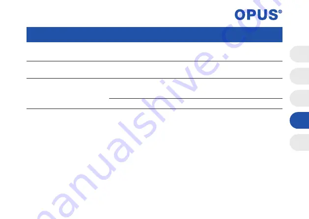 Opus BWM 180 Скачать руководство пользователя страница 45