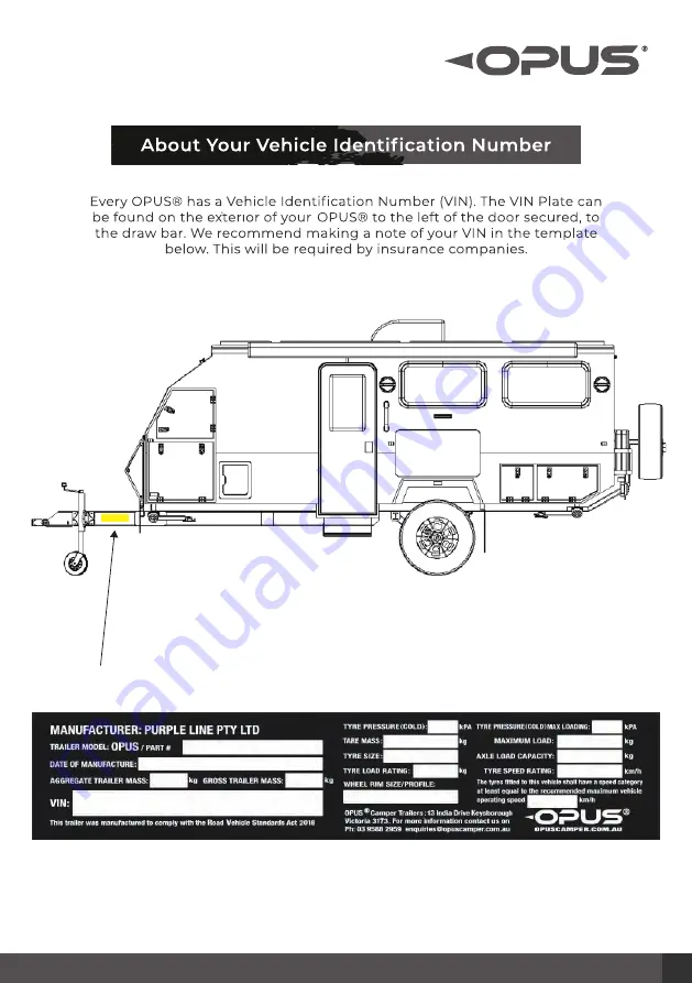 Opus Off-Road Camper OP15 Скачать руководство пользователя страница 5