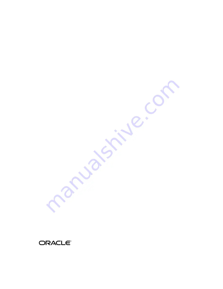 Oracle Oracle Tuxedo User Manual Download Page 1