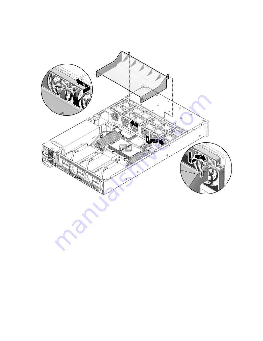 Oracle Sun Fire X4240 Service Manual Download Page 76