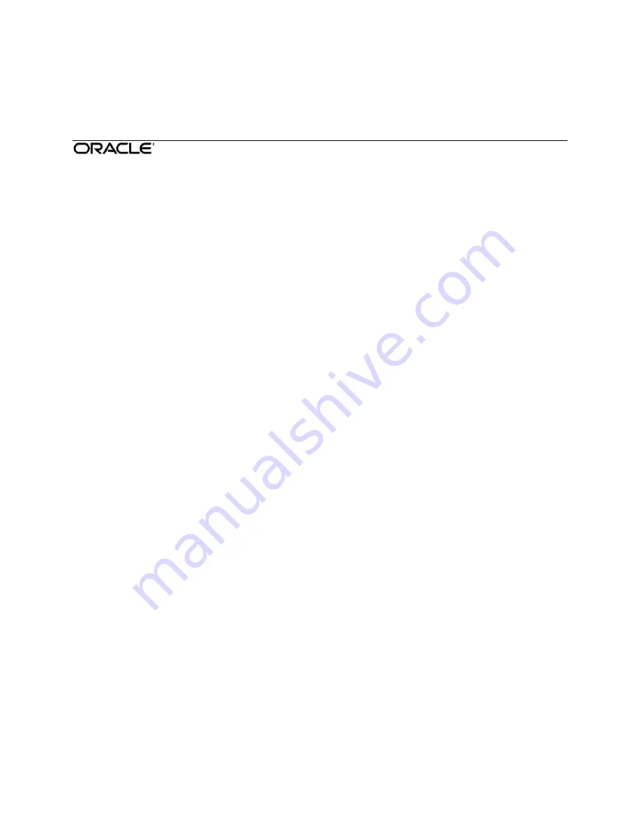 Oracle Talari E500 Hardware Manual Download Page 12