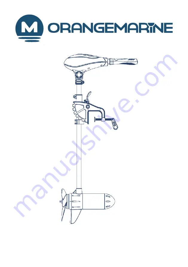 orangemarine Electric Outboard Engine Скачать руководство пользователя страница 1