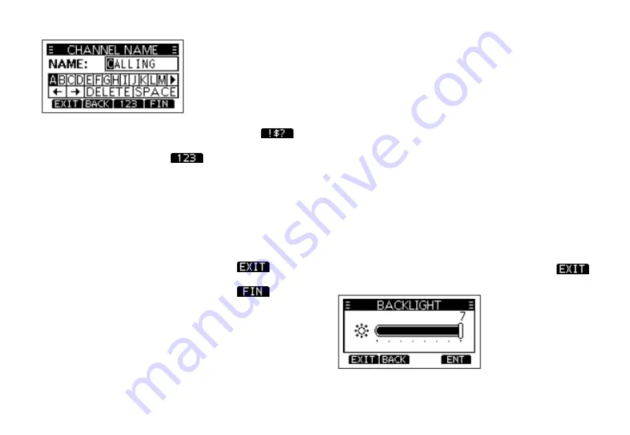 orangemarine VHF WP 250 Instruction Manual Download Page 22