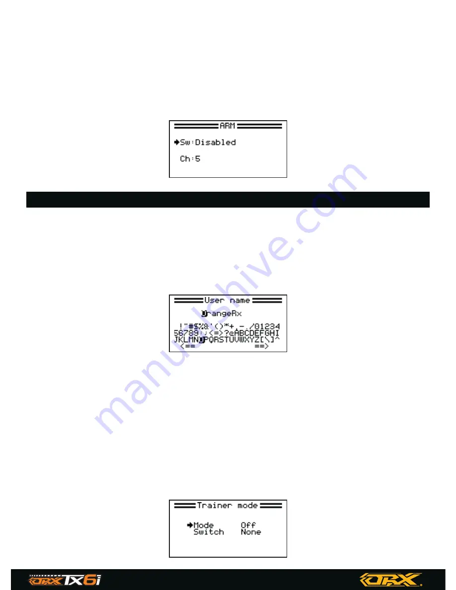 OrangeRx TX6i Скачать руководство пользователя страница 21