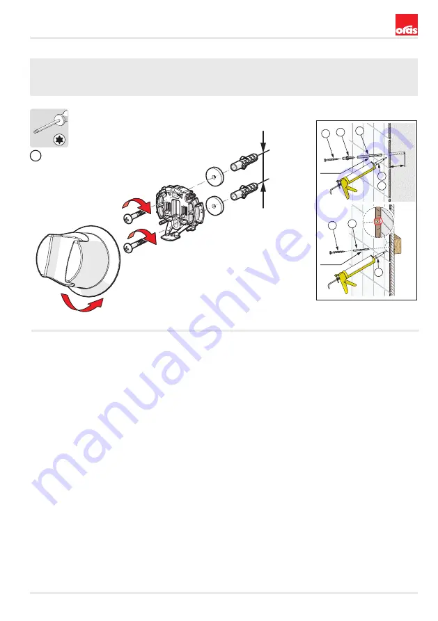 Oras Care 5701F Installation And Maintenance Manual Download Page 11