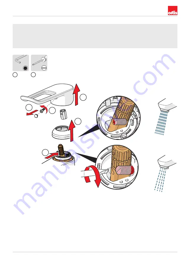 Oras Clinica 5601 Installation And Maintenance Manual Download Page 9