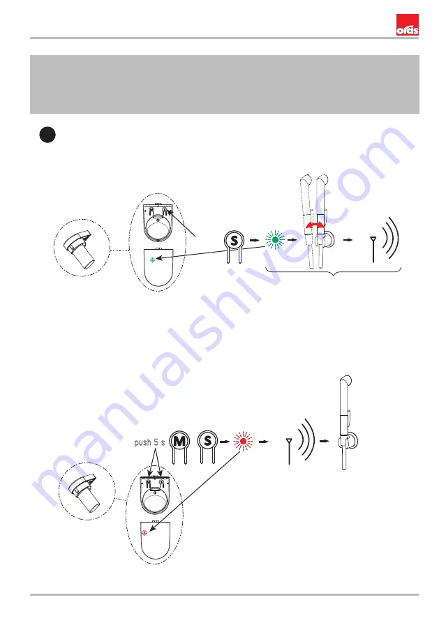 Oras IL BAGNO ALESSI Sense 8710F Installation Manual Download Page 13