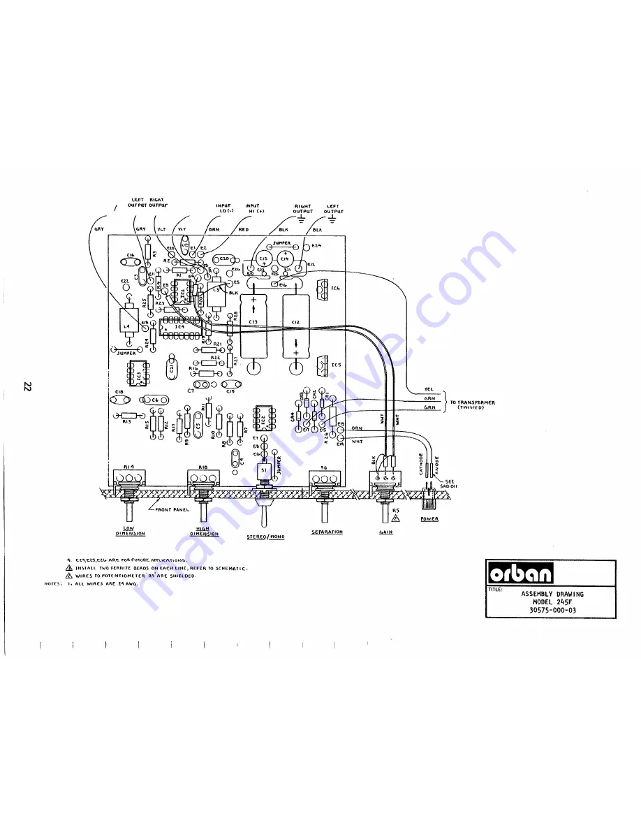 Orban 245F Operating Manual Download Page 29