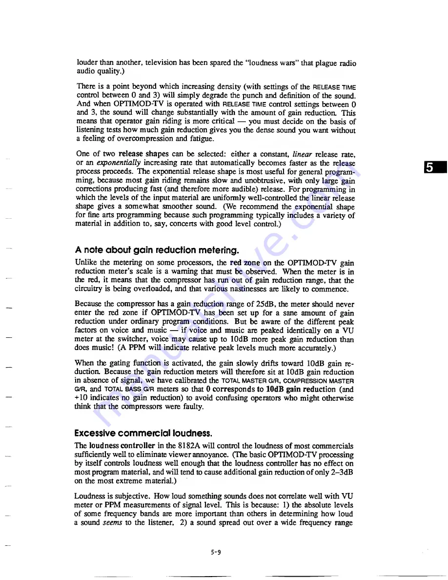 Orban 8182A Operating Manual Download Page 54