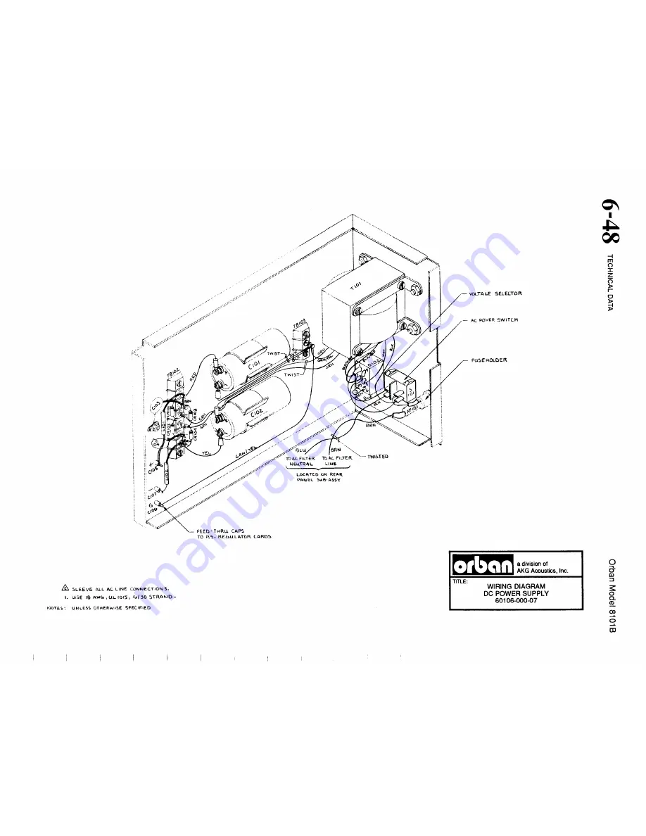 Orban Optimod-FM 8101B Operating Manual Download Page 153