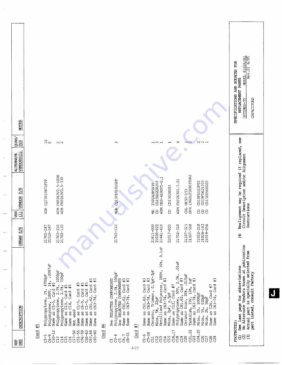 Orban Optimod-TV 8182A/SG Operating Manual Download Page 156