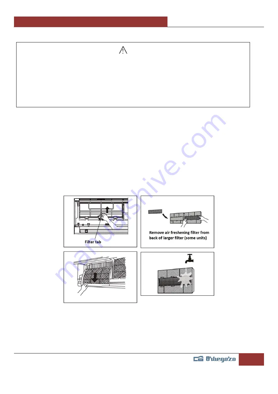 Orbegozo FDI 124 Installation Manual Download Page 95