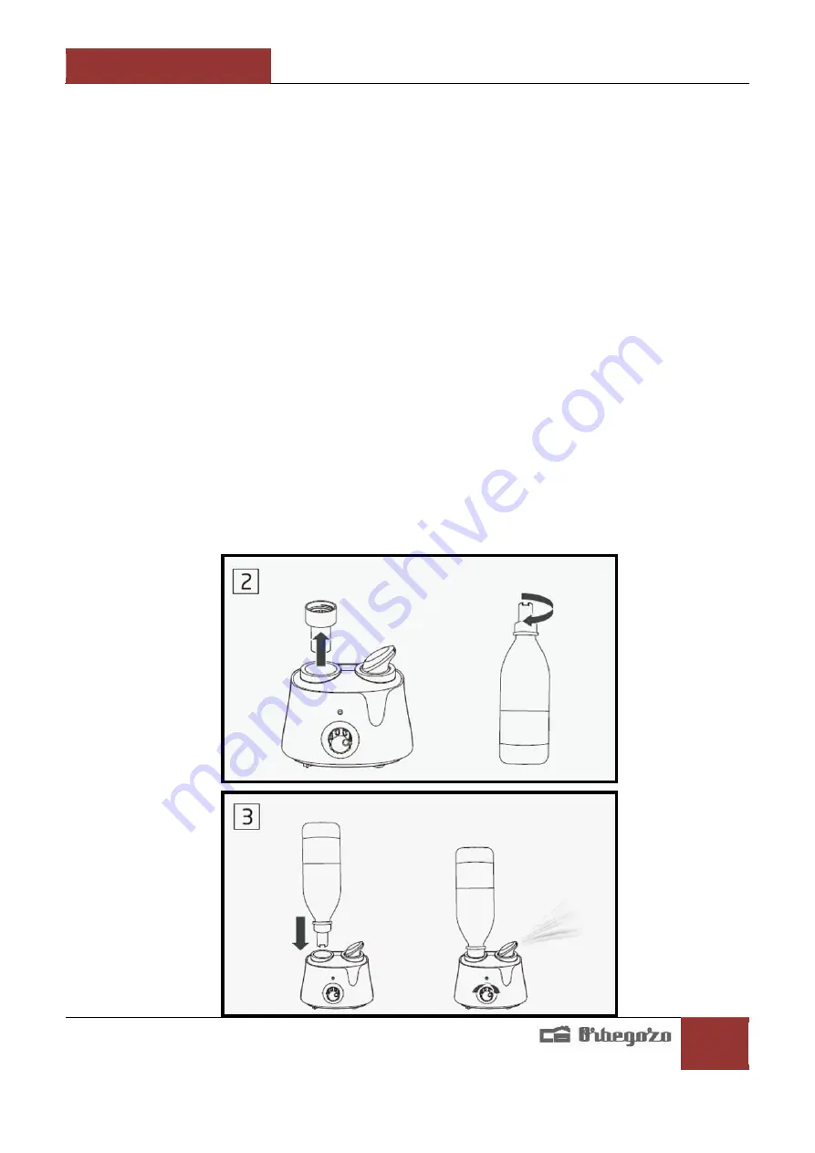 Orbegozo HU 1000 Instruction Manual Download Page 15