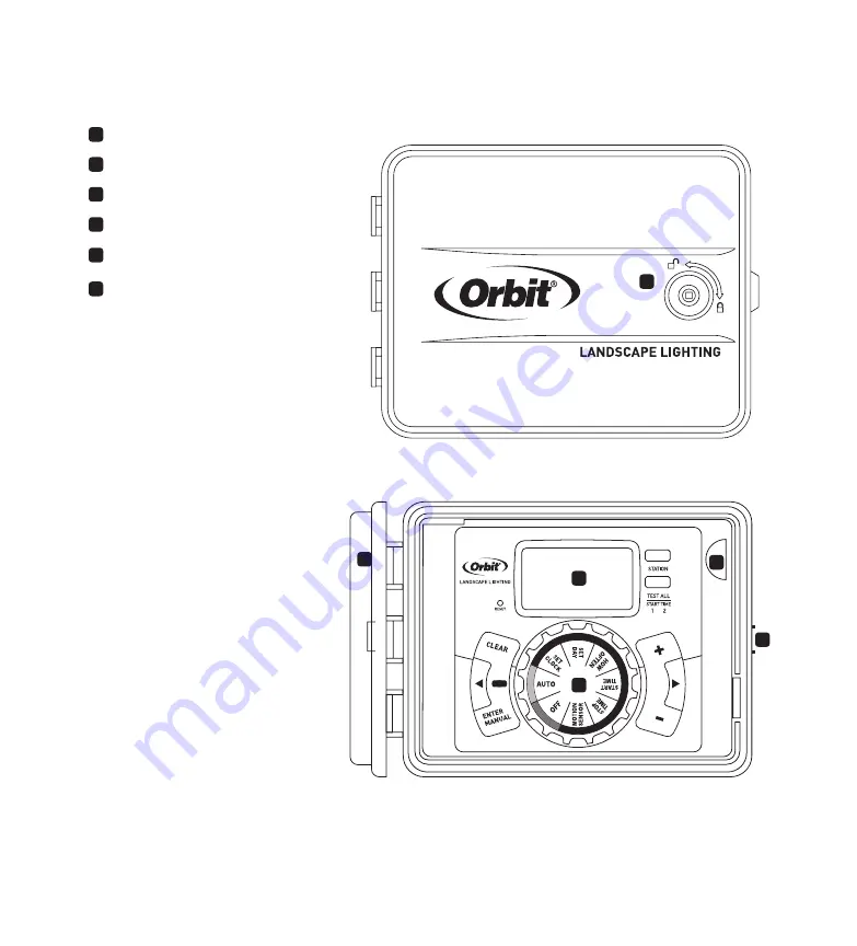 Orbit Landscape LED Light Controller Скачать руководство пользователя страница 4