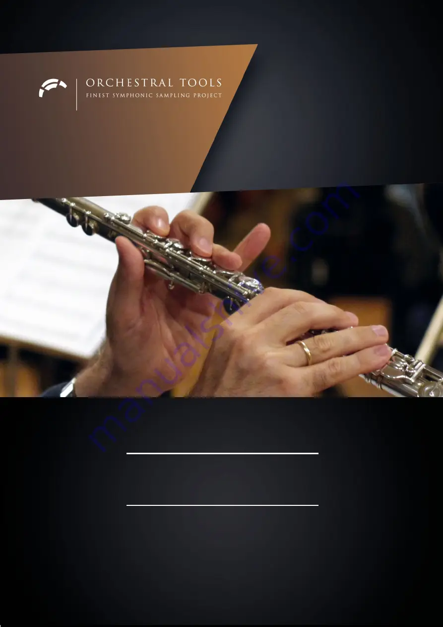 Orchestral tools SFX User Manual Download Page 1