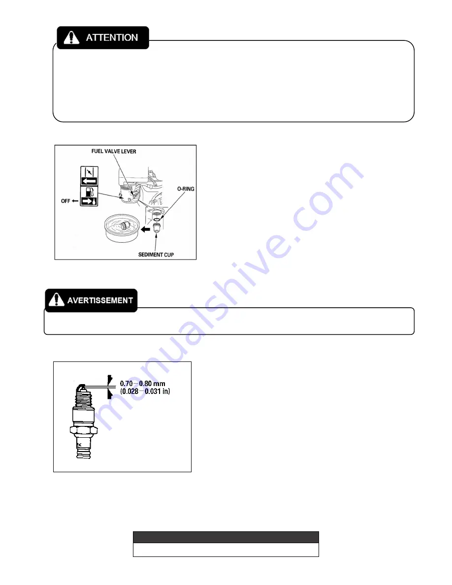 OREC America Snow Bull SGW803 Owner'S Manual Download Page 64