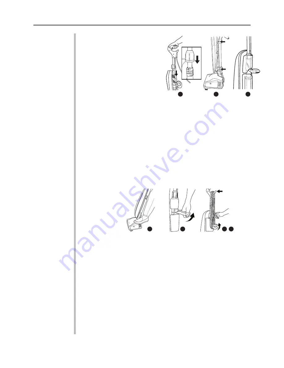 Oreck Aviator Upright Series Скачать руководство пользователя страница 22