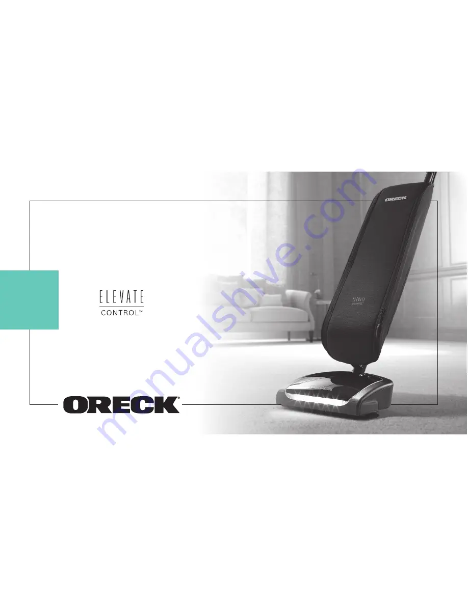 Oreck elevate control User Manual Download Page 1