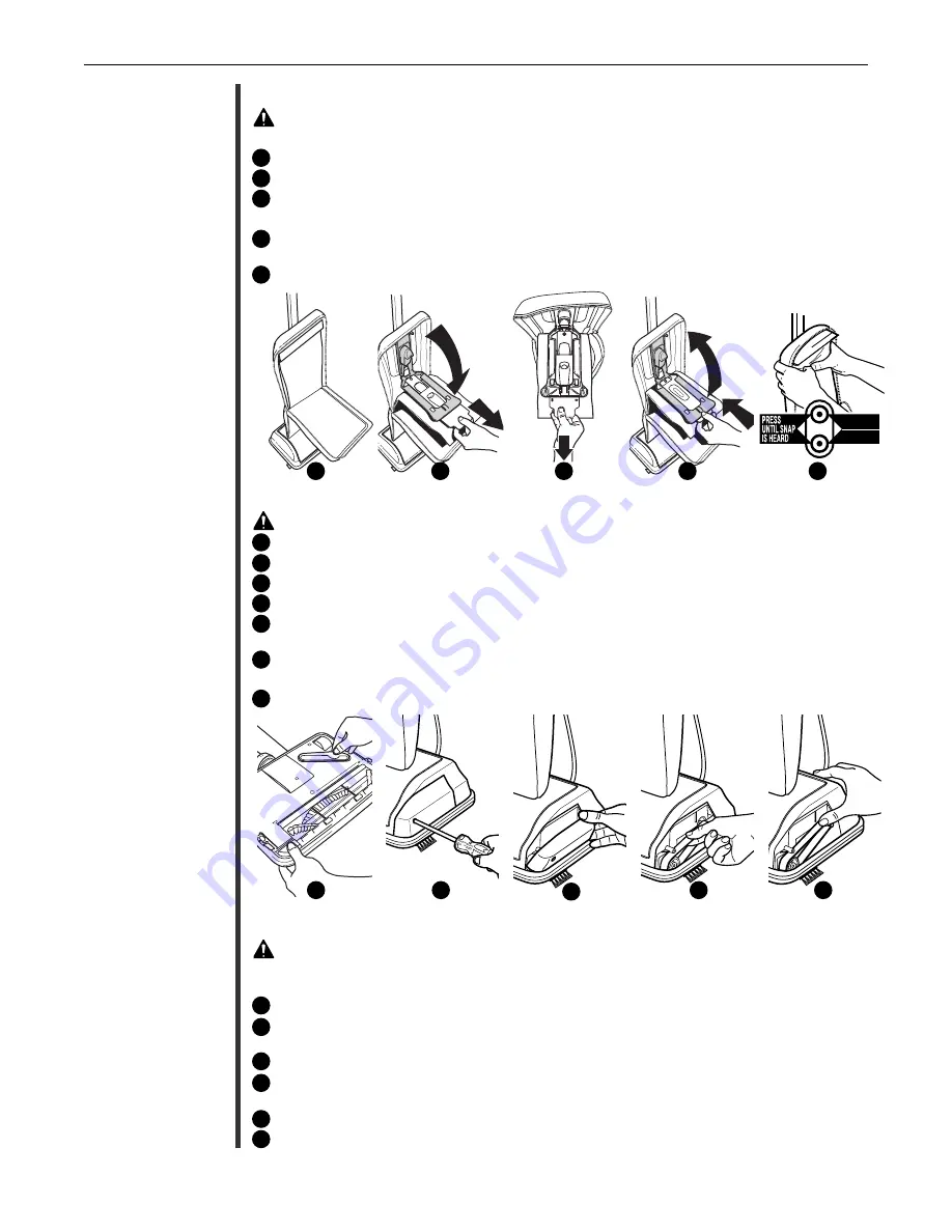 Oreck U2251 User Manual Download Page 24