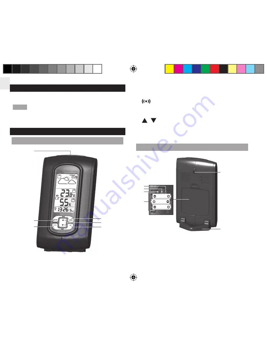 Oregon Scientific BAR310HG User Manual Download Page 14