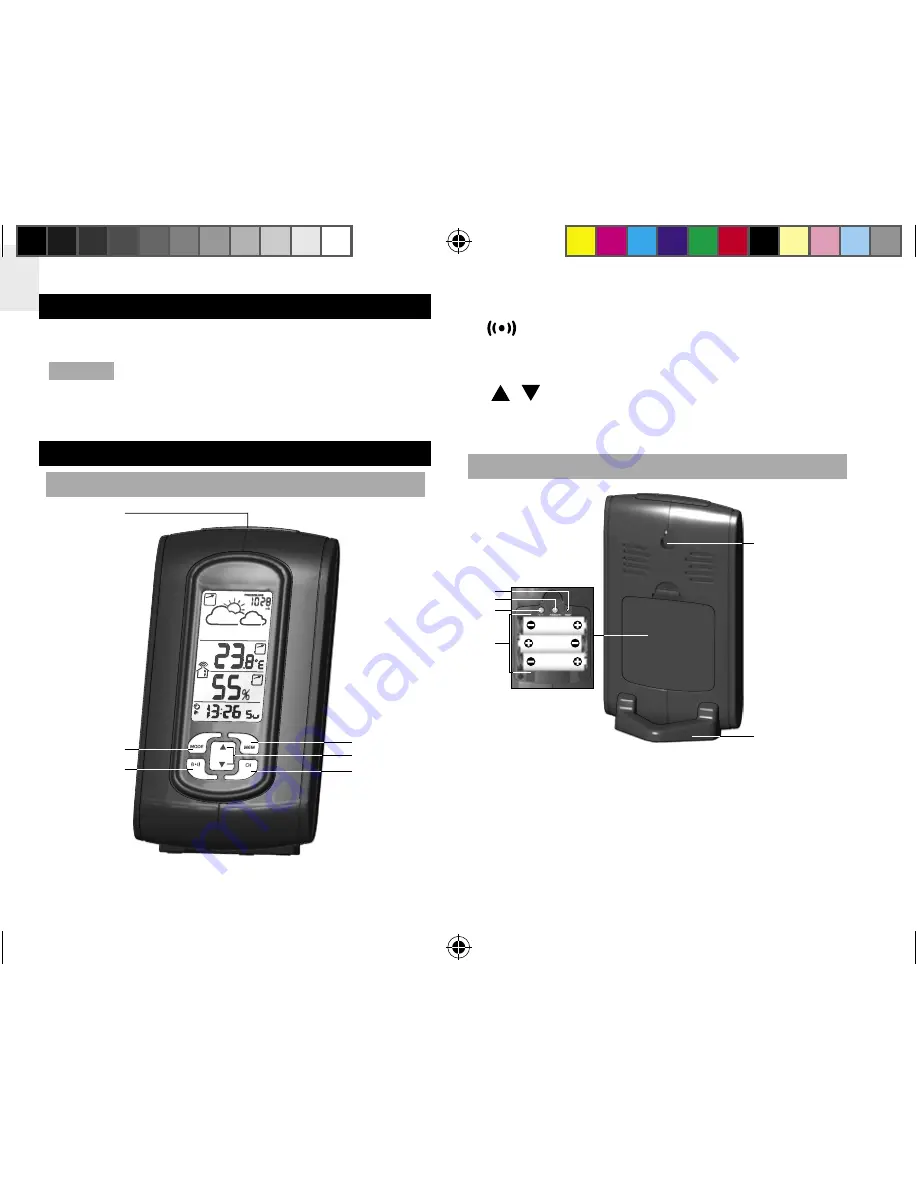 Oregon Scientific BAR310HG User Manual Download Page 36