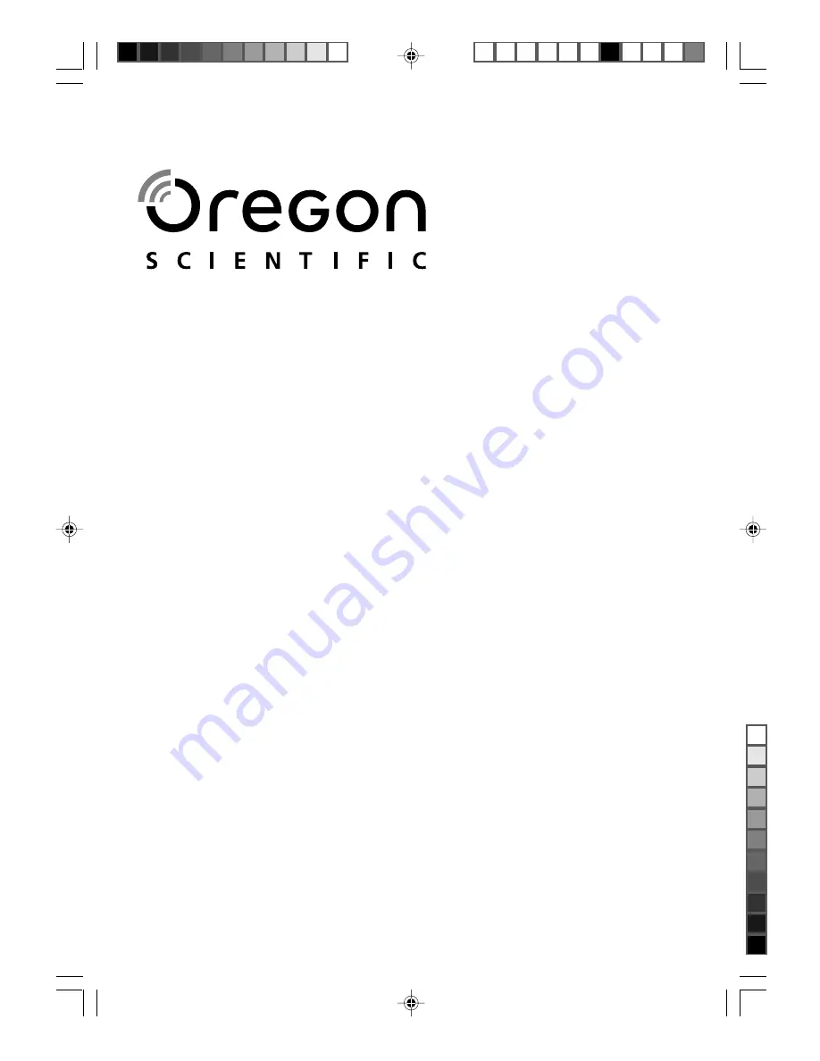 Oregon Scientific BAR888 User Manual Download Page 1