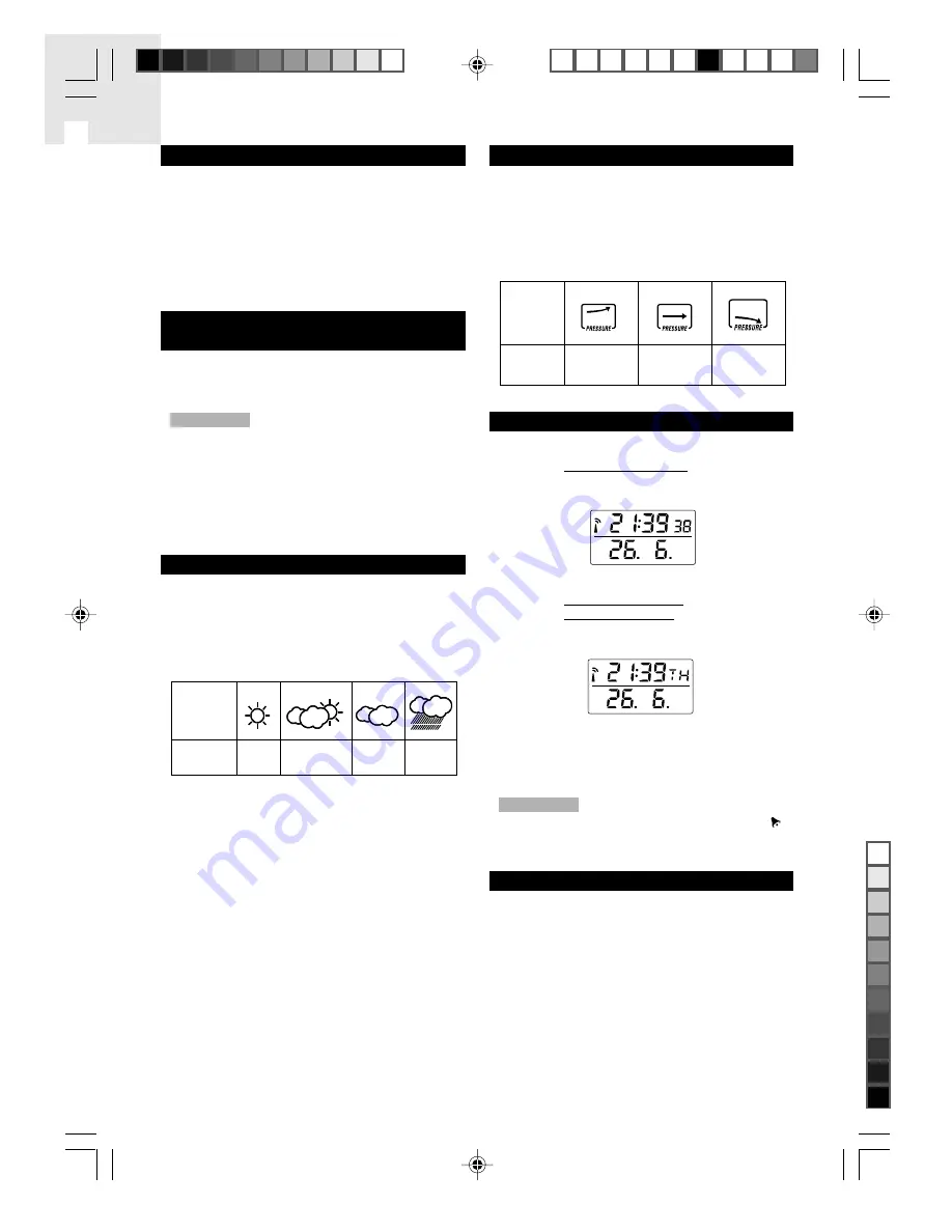 Oregon Scientific BAR888 User Manual Download Page 41