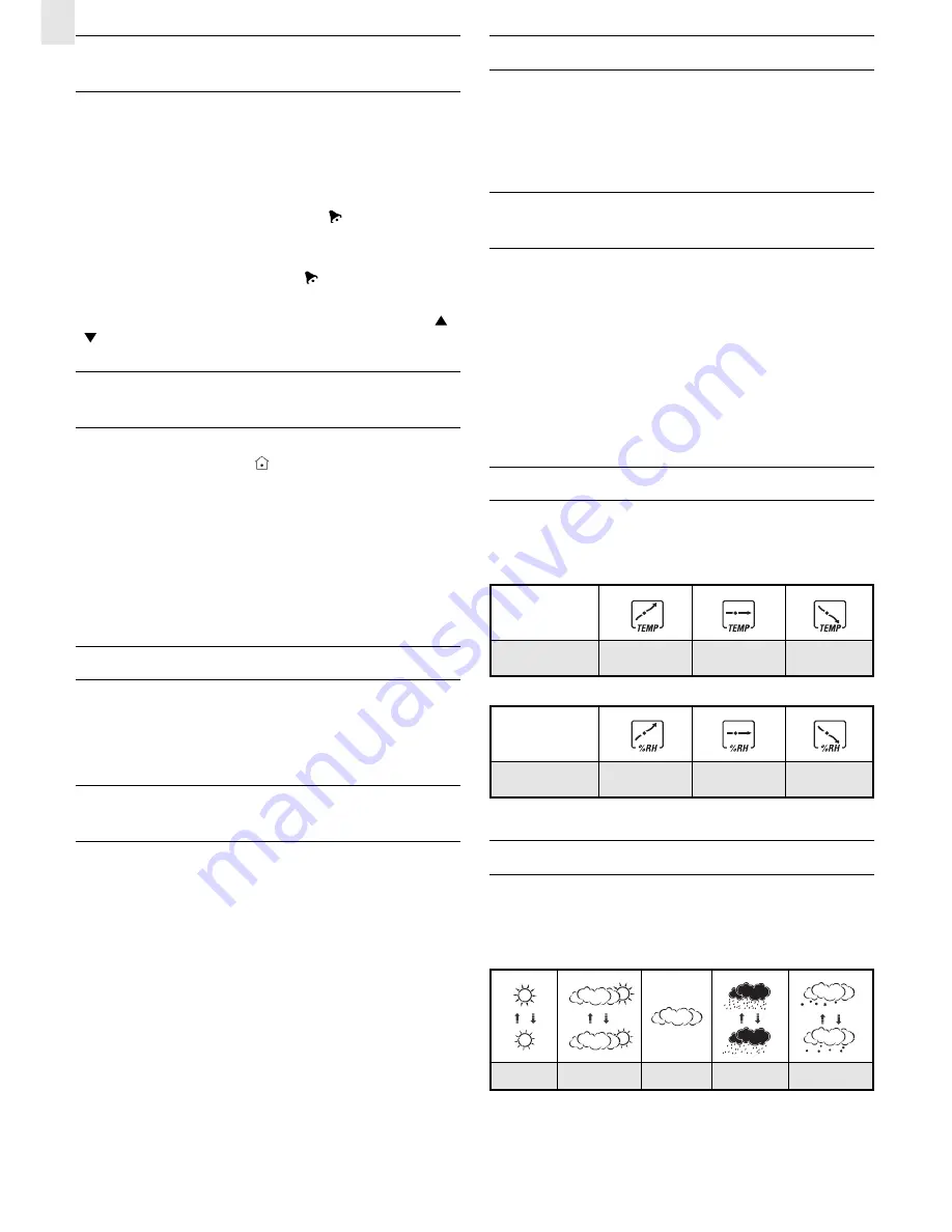 Oregon Scientific BAR938HGA User Manual Download Page 4