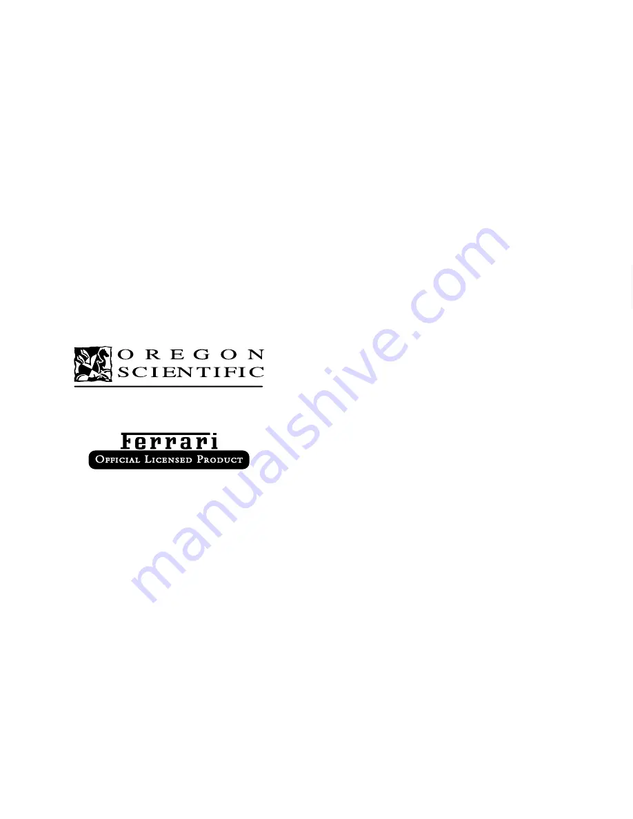 Oregon Scientific Modena FSW-301 User Manual Download Page 25