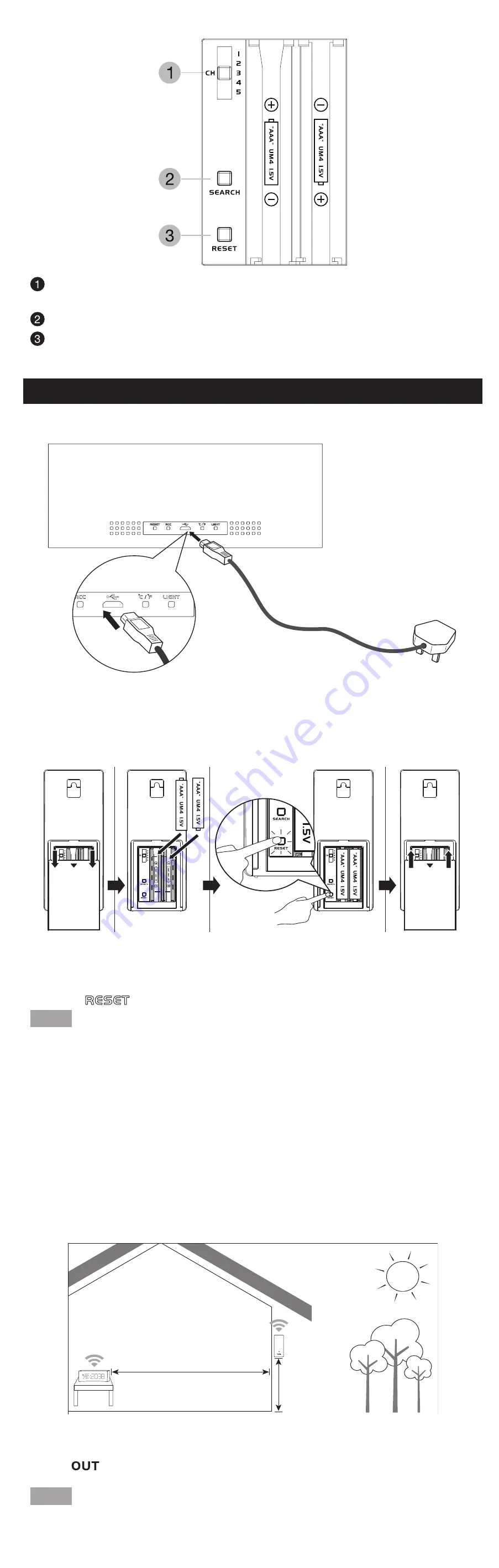 Oregon Scientific PRYSMAchrome BAR292 User Manual Download Page 3