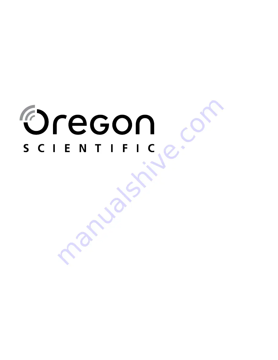 Oregon Scientific RMR203HG User Manual Download Page 1