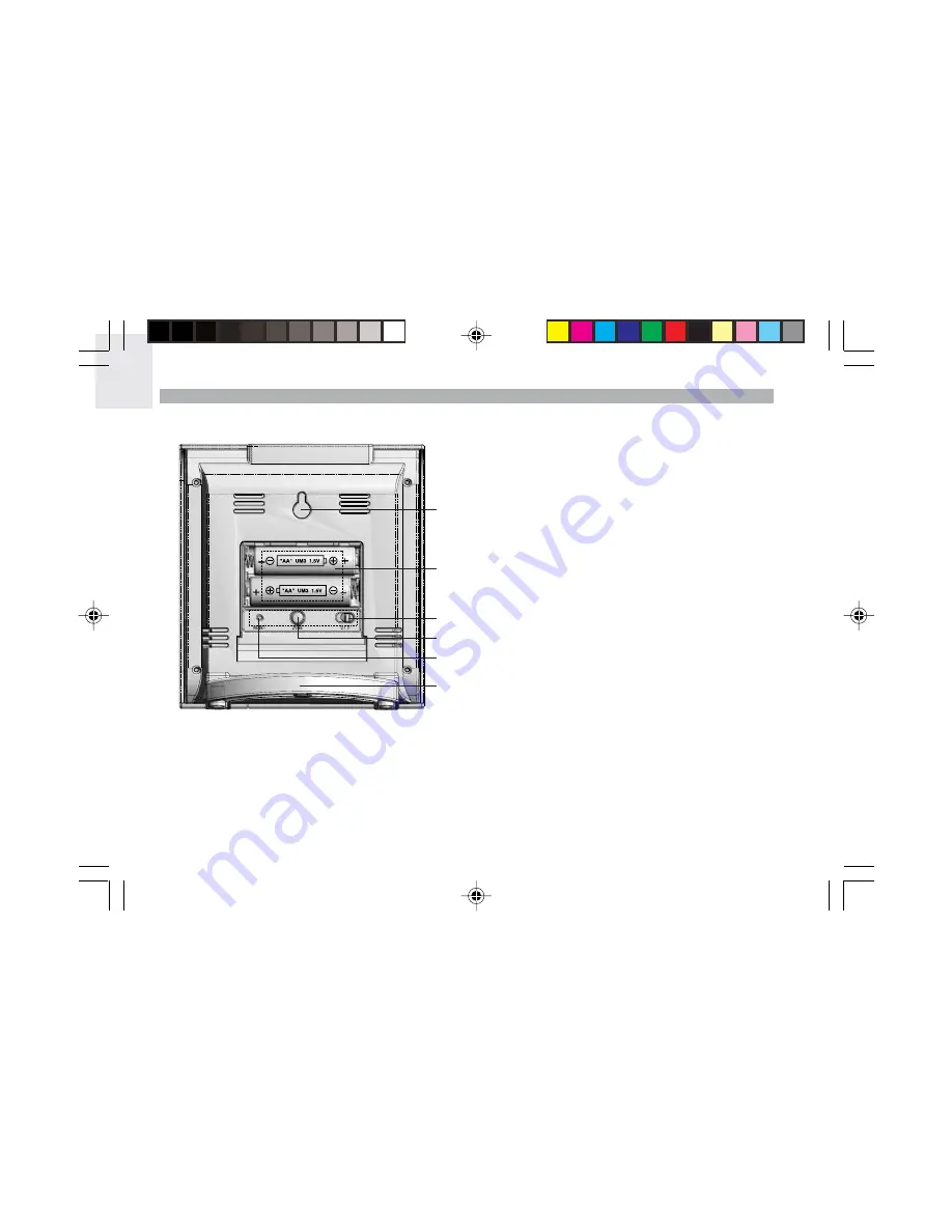 Oregon Scientific RMR603HGA User Manual Download Page 5