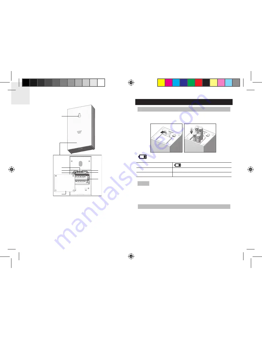 Oregon Scientific WeatherBox BAR383HG User Manual Download Page 4
