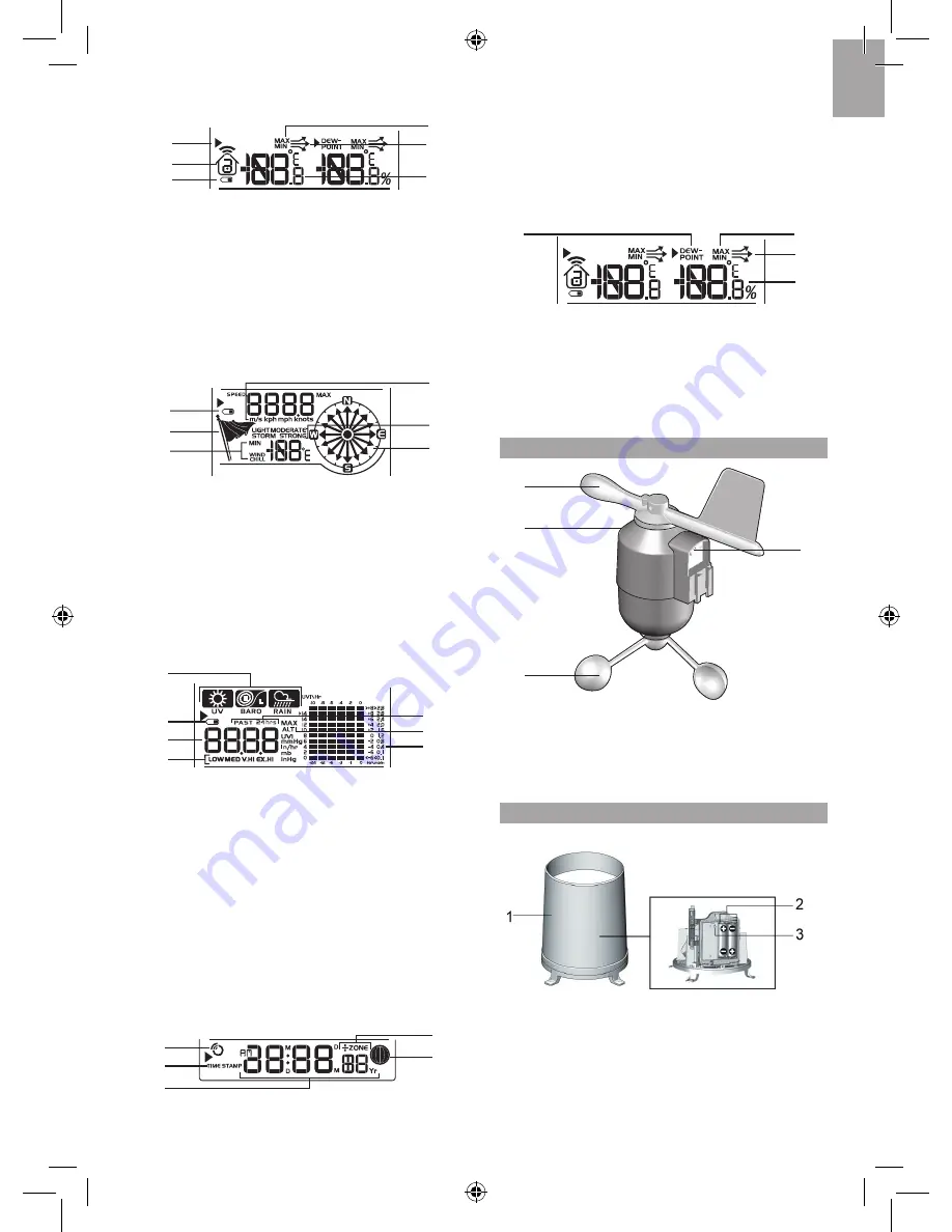 Oregon Scientific Wireless Full Weather Station Kit WMR80 / WMR80A User Manual Download Page 3