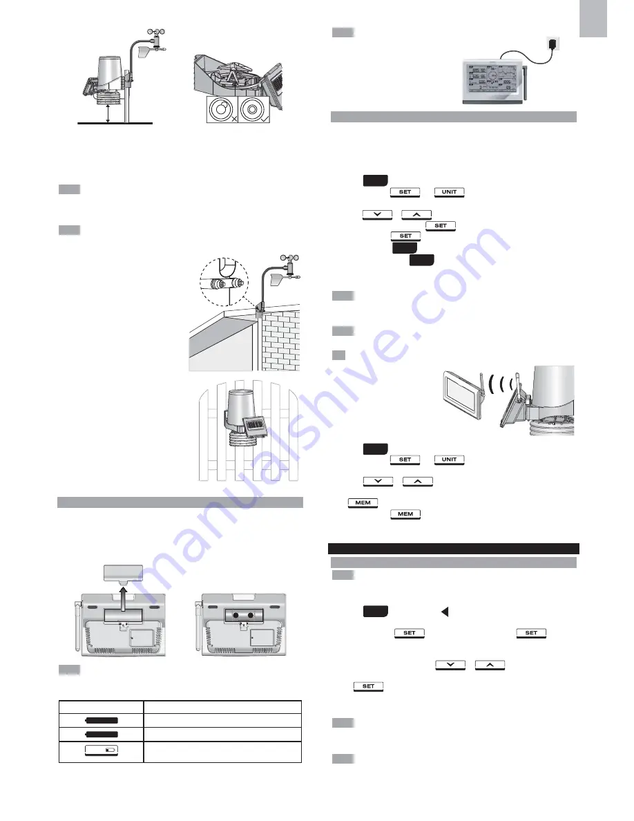 Oregon Scientific WMR300 User Manual Download Page 7