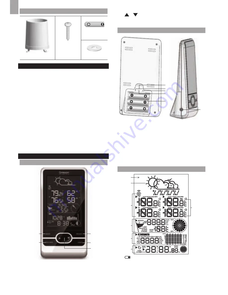 Oregon Scientific WMR86NS User Manual Download Page 64