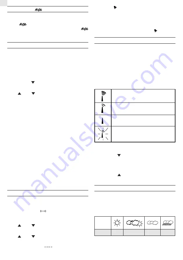 Oregon Scientific WMR928NX User Manual Download Page 4