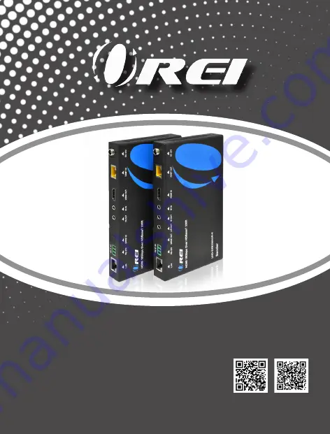 Orei UHD-EXB330AUR-K User Manual Download Page 1