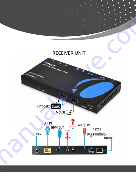 Orei UHD-EXB330AUR-K User Manual Download Page 14